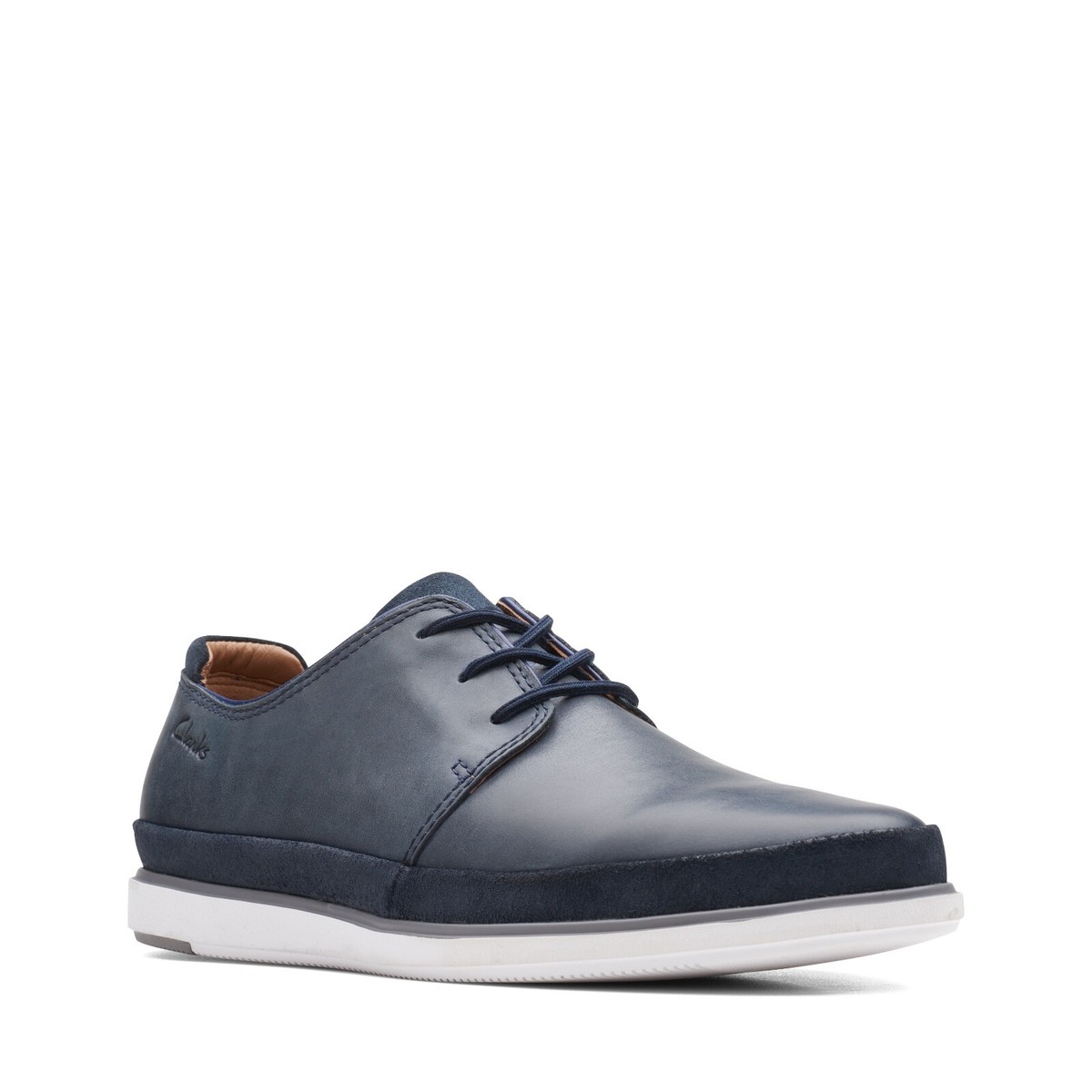 Clarks Bratton Lace Bratton Lace Clarks Bratton Lace Navy Combi D main image 2