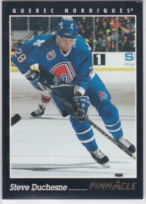 M) 1992-1993 Pinnacle NHL Hockey Trading Card Steve Duchesne #78