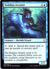 Vodalian Arcanist Magic The Gathering Dominaria Card Light Play 