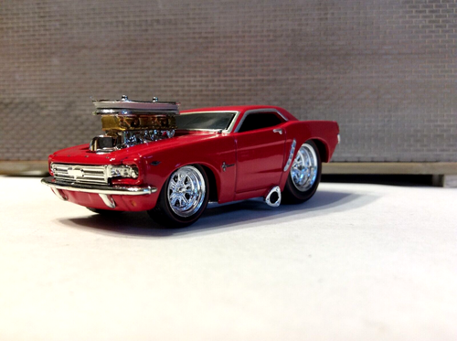 THE ORIGINAL MUSCLE MACHINES 1965 FORD MUSTANG 1/64 - 65 MUSTANG RUBBER TIRES - Picture 3 of 4