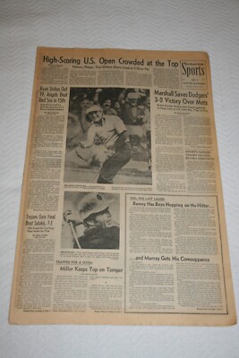 1974 Los Angeles Times * Nolan Ryan 19 K's vs Red Sox * Hank Aaron HR #724