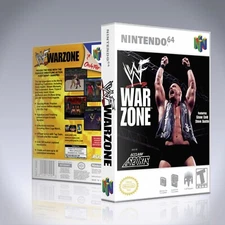 Nintendo 64 Case - NO GAME - WWF War Zone
