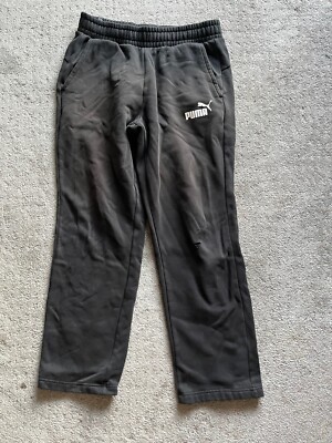 Puma Cargo Jogger Sweatpants Men's Medium Black
