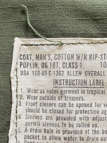 Vintage 1969 Ranger Airborne Military Jacket Vietnam War Era Green Patches Large - Bild 16 von 22