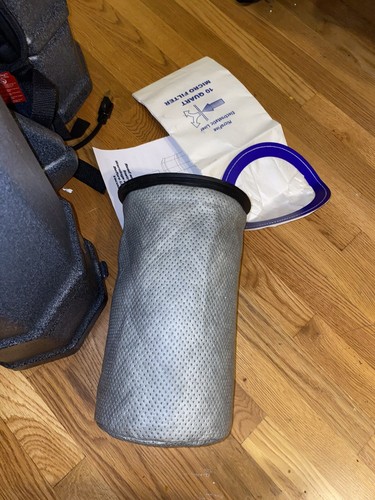 1 neue Quecksilber Bodenmaschinen - Quart Rucksack Staubsauger - Bild 6 von 6