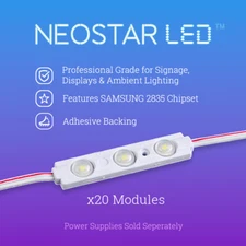 Cool White NeoStar Professional LEDs for Signage, Displays, Ambient Lighting 12V