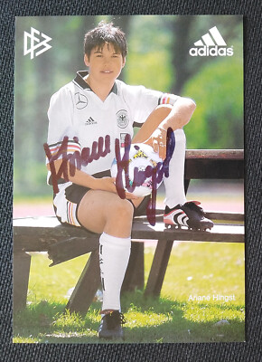 13167 Ariane Hingst DFB autograph card original signed