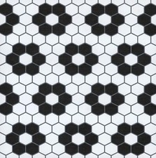 FP3931 Biscotto Peel Stick Floor Tiles, Black