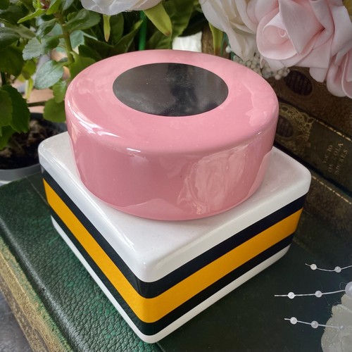 Liquorice Allsorts Ceramic Jar Cookie Candy Sweets Novelty Shop Display