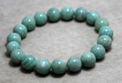Natural Blue Aragonite Stretch Bracelet Healing Energy Stone Gift