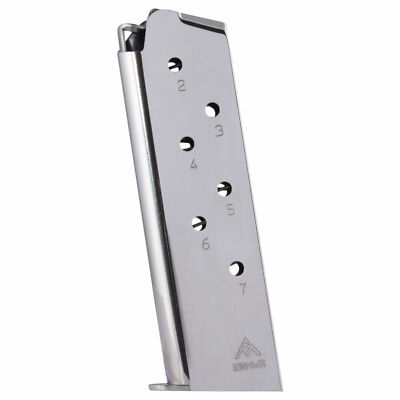 Mec-Gar for 1911 Governement Magazine 7 Round .45 ACP Mag MGCG4507N
