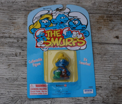 1995 Vintage Schleich Irwin Peyo The Smurfs Garten Schlumpf Deadstock