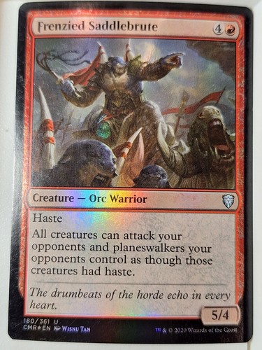Frenzied Saddlebrute - FOIL - Commander: Legends - Magic the Gathering MTG Schön!