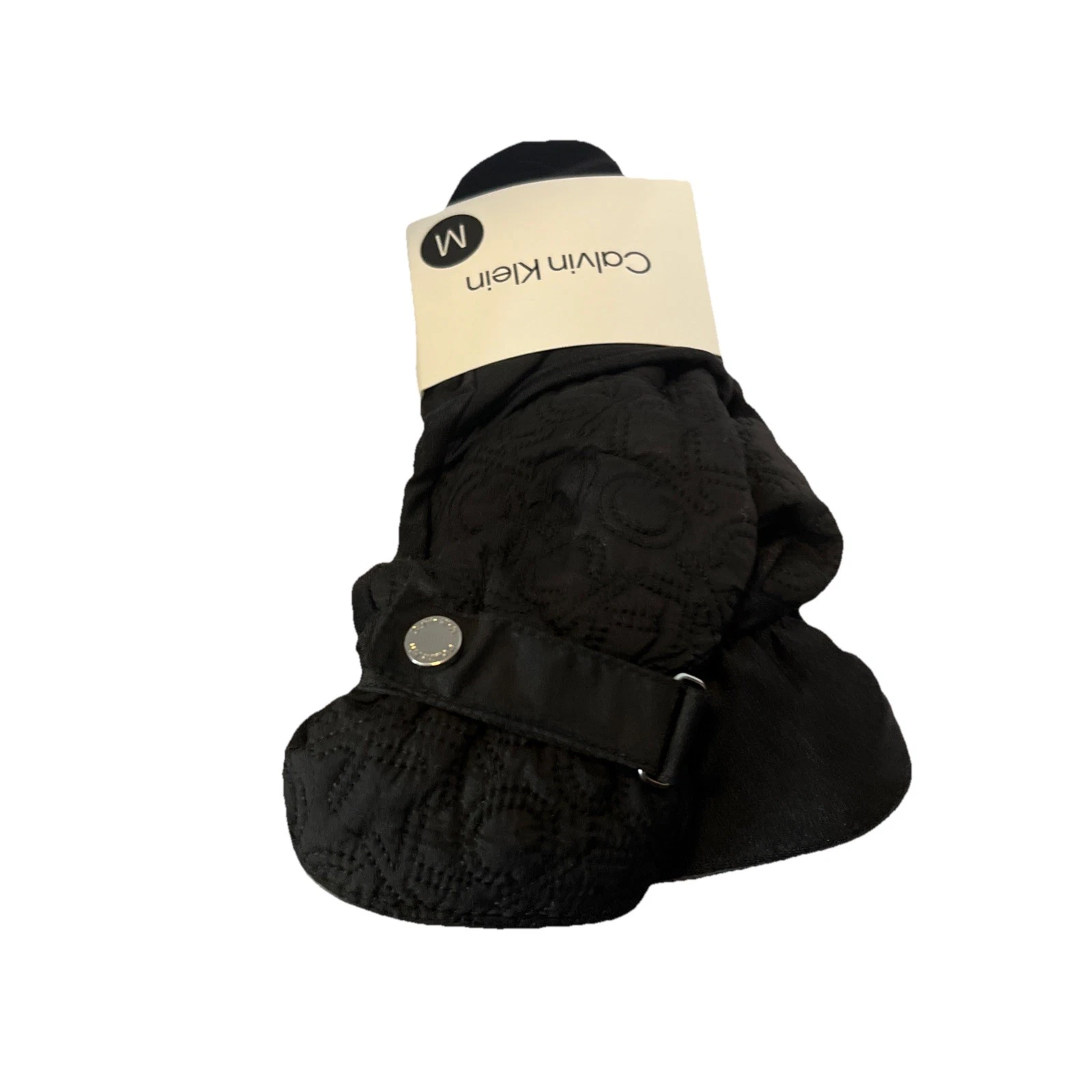 Calvin Klein Women's Soft Gloves Basic Everyday Essential Gloves Size M Black