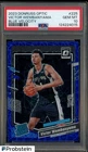Victor Wembanyama 2023 Optic #225 Blue Velocity RC Rated Rookie PSA 10