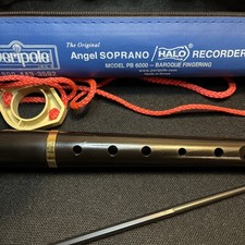      Peripole Angel Soprano Halo Recorder PB6000 Baroque Fingering     