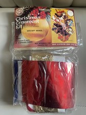 Vintage Walco Christmas Ornament Kit MINI GIFTS Push Pin Sequins Bead Craft 3440