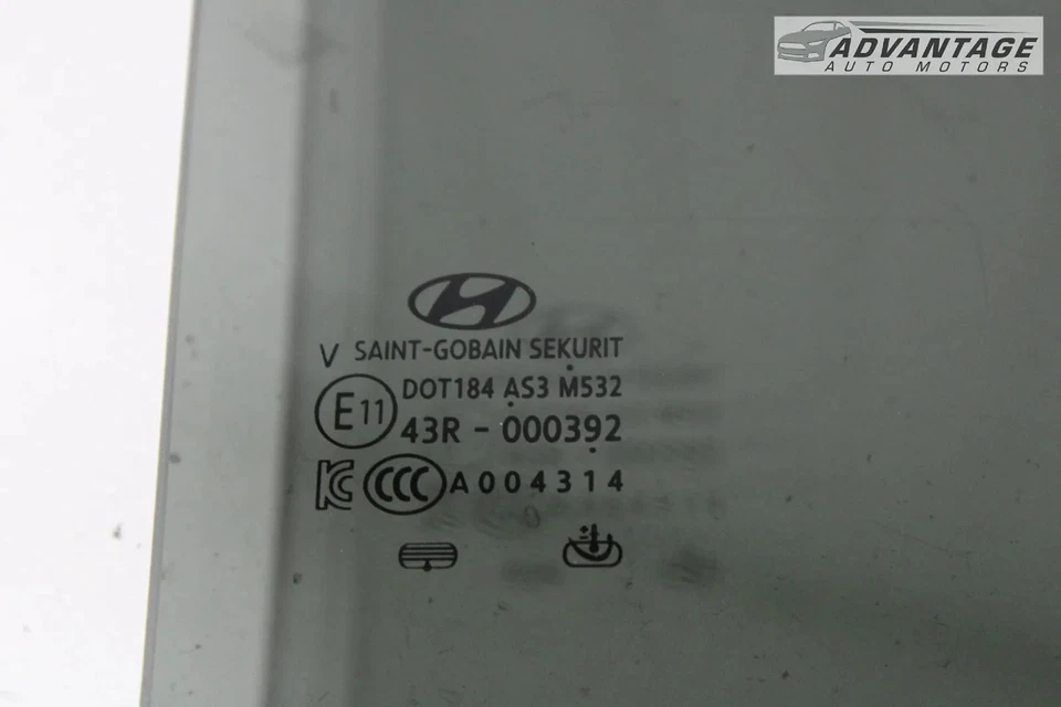 2016-2021 HYUNDAI TUCSON 后门右窗玻璃有色原始设备制造商 — 第 4/4 张图片