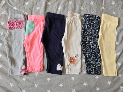 Early Days Nutmeg Tu Baby Mädchen Herz Print Blumen Leggings Paket 3-6 Monate