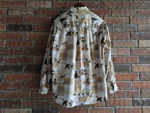 North River Outfitters Shirt Men Hunting Ducks Outdoors Long Sleeve Button XL - Picture 3 of 8