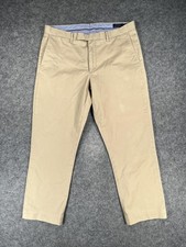 Polo Ralph Lauren Pants Mens 36x30 Khaki Stretch Straight Fit Chino Twill Beige