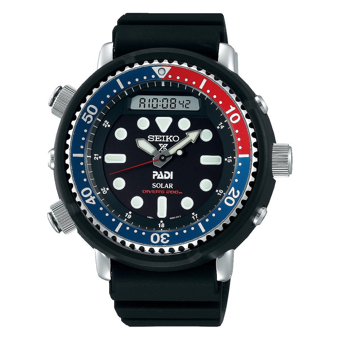 SEIKO Prospex SNJ027P1 Solar Driver Arnie Padi 200m Ana-Digi