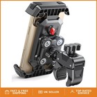 Versatile Motorbike Phone Holder with Shockproof Protection - Easy Installation