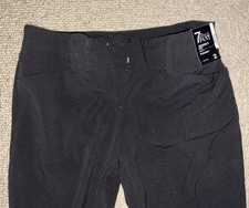 New York  Company Modern Fit Straight Black Petite Dress Pants Stretch Suiting