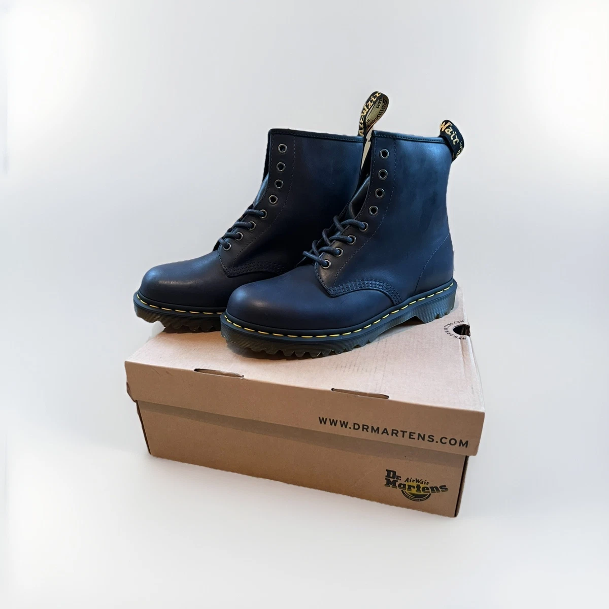 Dr Martens 1460 Blue Indiana Men's Boots for sale | eBay