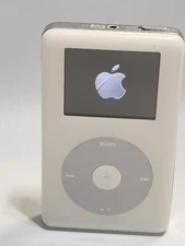 Apple iPod Classic 4th Generation A1059 20GB White Click Wheel Tested Working