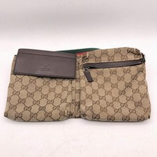 GUCCI GG Canvas Sherry Line marsupio in vita tracolla marsupio cintura...