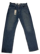 Genuine Harley Davidson Men's Blue Denim Jeans 34X32 Traditional Fit 99030-10VM