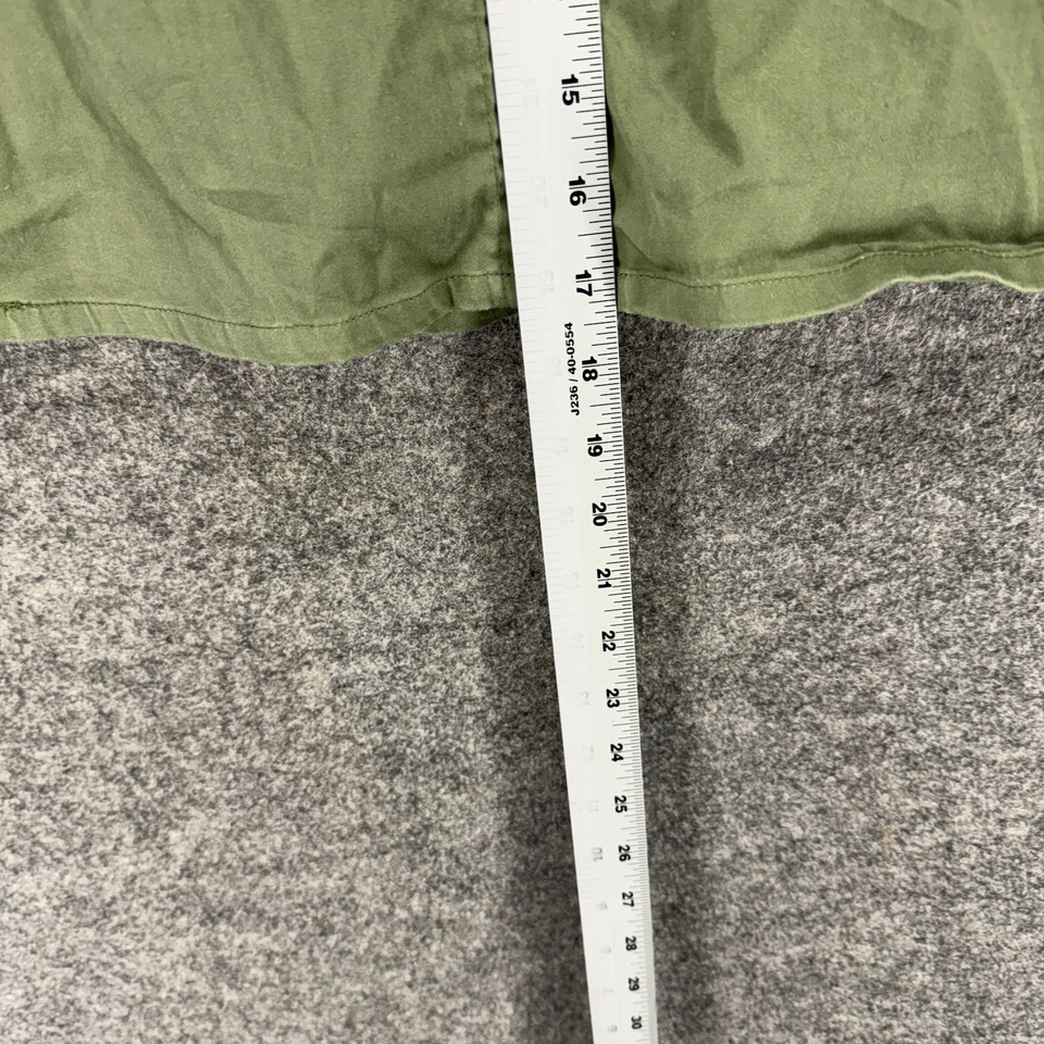 Skort Bamboo Traders Feminino 12 Verde Linha A Cinto Curto Zíper Algodão Cintura Média - Imagem 4 de 4