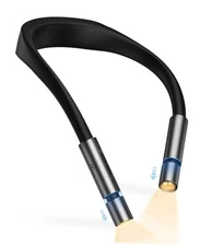  LED Neck Reading Light, Book Light for Reading in Bed, 3 Colors, Hands Free, 