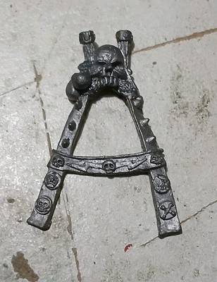 Warhammer Orc Azhag the Slaughterer Wyvern Harness Part Bitz Spare Metal 1993
