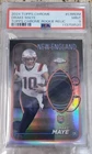 2024 Topps Chrome - Rookie Relics Drake Maye #CRR-DM (MEM, RC) PSA 9