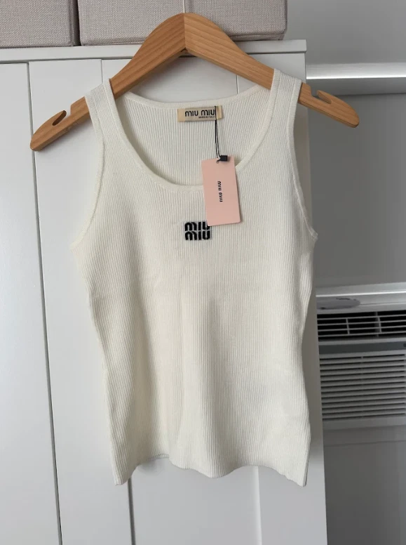 Women's Tank Tops Miu Miu for sale - eBay