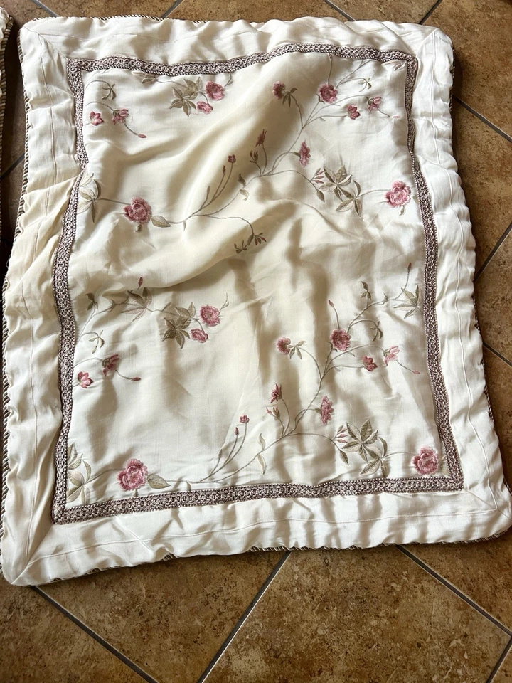 Croscill Home Beaudoix Rose Garden  - Standard Shams - Image 2 of 3