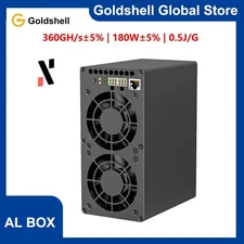Goldshell AL BOX - Alephium 360G 180W 0.5J/GH Miner Home Mining No PSU