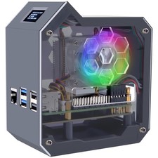 MiniTower Case for Raspberry Pi 5 with Ice Tower Cooler