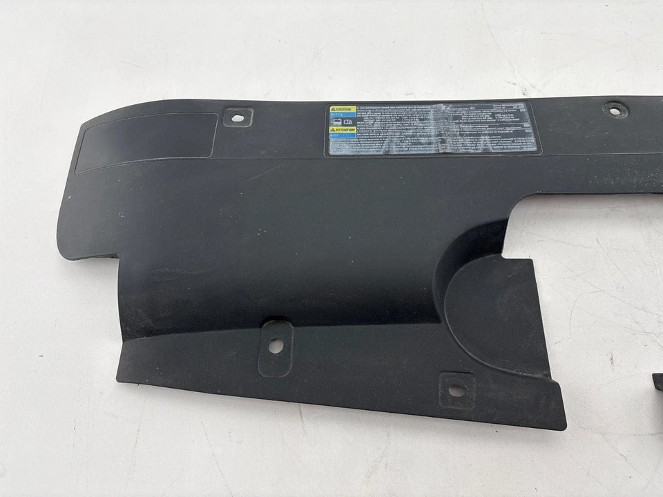 Deflector deflector deflector de deflector de aire superior radiador Chevrolet Silverado 1500 2003-2007 OEM Foto 2 de 4