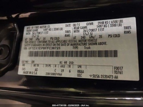 Info-GPS-TV Screen Front Dash 4.2" Screen Fits 15 FORD F150 PICKUP 917497 - 第 2/12 張圖片