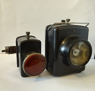Vintage Bakelite Bicycles Lights 1930s