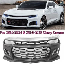 For 2010-2014&2015 Chevy Camaro 5th To 6th Gen ZL1 Style Front Bumper Body Kit