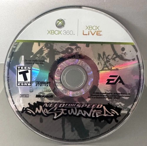 Need for Speed: Most Wanted (2005) - Xbox 360 [DISC ONLY] FREE SHIP US