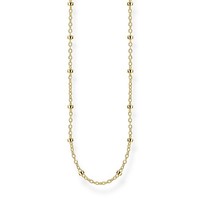 Thomas Sabo KE1890-413-39 Halskette Damen Erbskette Silber Vergoldet 42 Cm