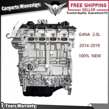 Long Cylinder Block Assembly For Hyundai Creta Elantra Kia Soul G4NA 2.0L 14-19