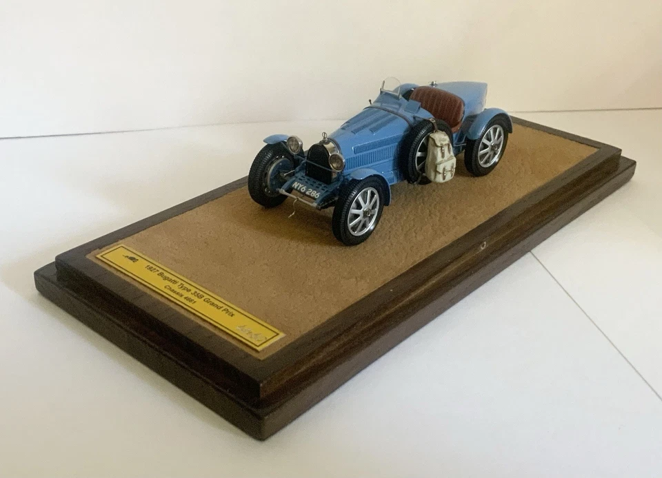1/43 Bugatti Type 35B GRAND PRIX 1927 Chassis 4661 Handmade by EMC - Image 4 of 4