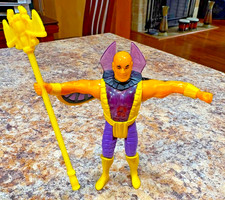 Vintage 1986 Kenner Super Powers Golden Pharaoh-Rare