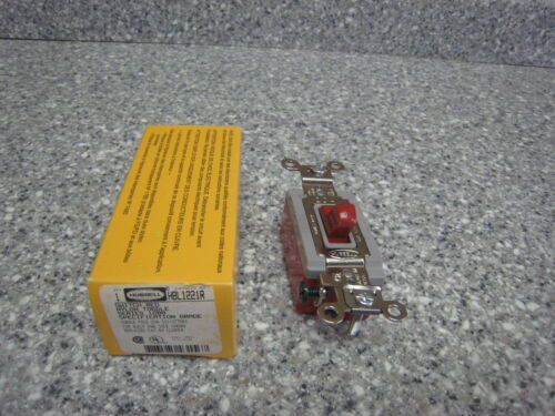 Hubbell HBL1221R Toggle Switch 20 Amp Heavy Duty New - Picture 1 of 3